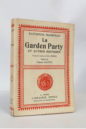 MANSFIELD : La garden-party et autres histoires - Edition Originale - Edition-Originale.com