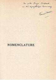 MARC : Nomenclature - Libro autografato, Prima edizione - Edition-Originale.com