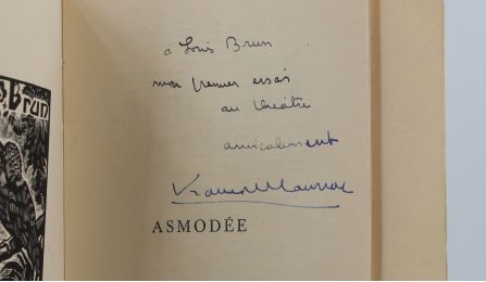 MAURIAC : Asmodée - Signed book, First edition - Edition-Originale.com