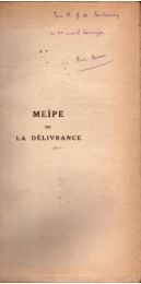 MAUROIS : Meïpe ou la délivrance - Signed book, First edition - Edition-Originale.com