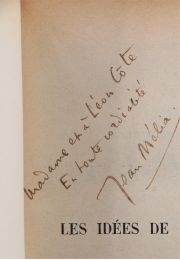 MELIA : Les idées de Stendhal - Libro autografato, Prima edizione - Edition-Originale.com