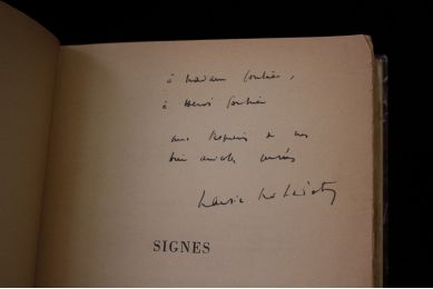 MERLEAU-PONTY : Signes - Signed book, First edition - Edition-Originale.com