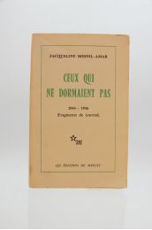 MESNIL-AMAR : Ceux qui ne dormaient pas 1944-1946 - Edition Originale - Edition-Originale.com