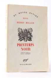 MILLER : Printemps noir - First edition - Edition-Originale.com