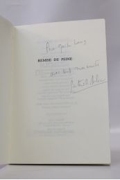 MODIANO : Remise de peine - Autographe, Edition Originale - Edition-Originale.com