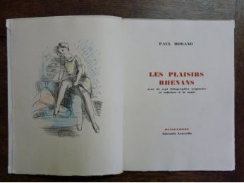 MORAND : Les plaisirs rhénans - Edition Originale - Edition-Originale.com