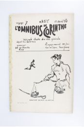 MOUCLIER : L'omnibus de Corinthe véhicule illustré des idées générales : départ tous les trois mois, N°7 - First edition - Edition-Originale.com