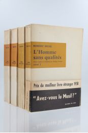 MUSIL : L'Homme sans Qualités - Edition Originale - Edition-Originale.com