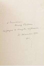 NAVILLE : Notes bibliographiques sur l'oeuvre d'André Gide - Autographe, Edition Originale - Edition-Originale.com