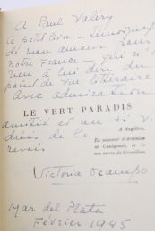 OCAMPO : Le vert paradis - Libro autografato, Prima edizione - Edition-Originale.com