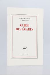 ORMESSON : Guide des égarés - Edition Originale - Edition-Originale.com