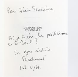 ORSENNA : L'Exposition coloniale - Signed book, First edition - Edition-Originale.com