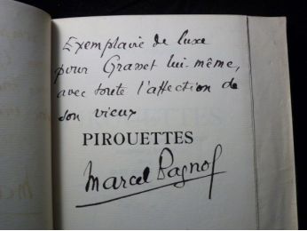 PAGNOL : Pirouettes - Signiert, Erste Ausgabe - Edition-Originale.com