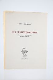 PESSOA : Sur les hétéronymes - First edition - Edition-Originale.com