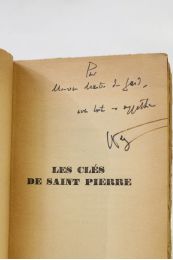 PEYREFITTE : Les clés de Saint-Pierre - Signed book, First edition - Edition-Originale.com