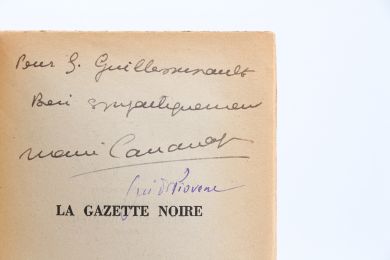 PIOVENE : La Gazette noire - Signed book, First edition - Edition-Originale.com