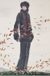 POIRET : La Ronde des feuilles. Tailleur trois pièces, de Paul Poiret (pl.14, La Gazette du Bon ton, 1923 n°3) - First edition - Edition-Originale.com