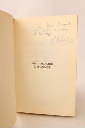POLIAKOV : Histoire de l'antisémitisme : De Voltaire à Wagner - Autographe, Edition Originale - Edition-Originale.com