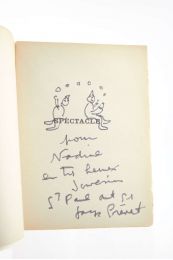 PREVERT : Spectacle - Autographe, Edition Originale - Edition-Originale.com