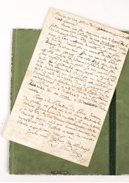 PROUDHON : Lettre autographe signée de 4 pages rédigée depuis la prison de Sainte-Pélagie - Signed book, First edition - Edition-Originale.com