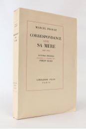 PROUST : Correspondance avec sa mère 1887-1905 - First edition - Edition-Originale.com