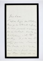 PROUST : Lettre autographe signée adressée à Mme Catusse - Autographe, Edition Originale - Edition-Originale.com
