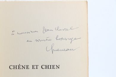 QUENEAU : Chêne et Chien - Libro autografato, Prima edizione - Edition-Originale.com