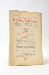 RAMUZ : Besoin de grandeur. In La nouvelle revue française N°282 de la 25ème année - Prima edizione - Edition-Originale.com