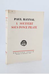RAYNAL : A souffert sous Ponce Pilate - Autographe - Edition-Originale.com