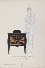 REDFERN : La Commode en laque. Robe du soir de Worth (pl.49, La Gazette du Bon ton, 1914 n°5) - Prima edizione - Edition-Originale.com