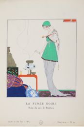 REDFERN : La Fumée noire. Robe du soir de Redfern (pl.29, La Gazette du Bon ton, 1914 n°3) - Prima edizione - Edition-Originale.com