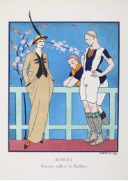 REDFERN : Rugby - Costume tailleur de Redfern (pl.39, La Gazette du Bon ton, 1914 n°4) - Erste Ausgabe - Edition-Originale.com