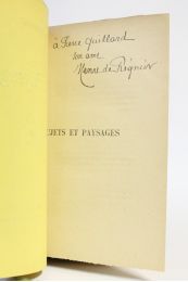 REGNIER : Sujets et paysages - Autographe, Edition Originale - Edition-Originale.com