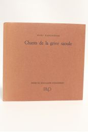 RILKE : Chants de la grive saoûle - First edition - Edition-Originale.com