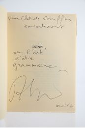ROBBE-GRILLET : Djinn. Un Trou rouge entre les Pavés disjoints - Signiert, Erste Ausgabe - Edition-Originale.com