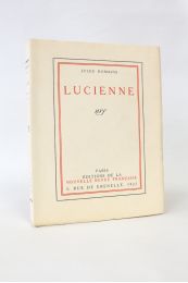 ROMAINS : Lucienne - Prima edizione - Edition-Originale.com
