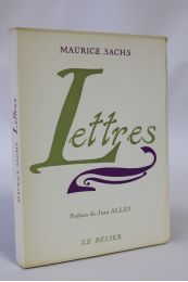 SACHS : Lettres - Prima edizione - Edition-Originale.com
