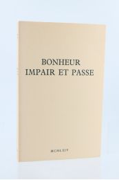 SAGAN : Bonheur impair et passe - First edition - Edition-Originale.com