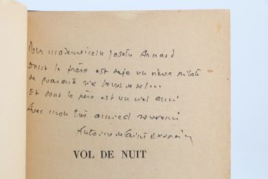 SAINT-EXUPERY : Vol de nuit - Signed book, First edition - Edition-Originale.com