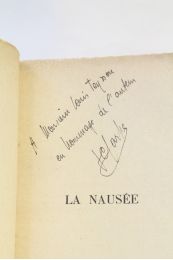 SARTRE : La nausée - Signiert, Erste Ausgabe - Edition-Originale.com
