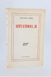 SARTRE : Situations, II  - Edition Originale - Edition-Originale.com