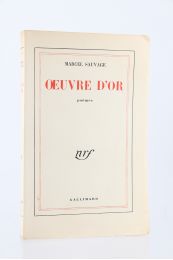 SAUVAGE : Oeuvre d'or - First edition - Edition-Originale.com