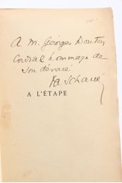 SCHAYE : A l'étape - Signiert, Erste Ausgabe - Edition-Originale.com