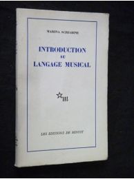 SCRIABINE : Introduction au langage musical - First edition - Edition-Originale.com