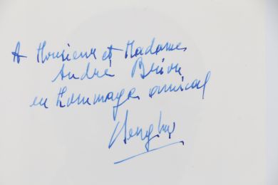SENGHOR : Portrait photographique dédicacé de Léopold Sédar Senghor - Autographe, Edition Originale - Edition-Originale.com