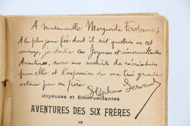 SERVANT : Joyeuses & émerveillantes aventures des six frères du Petit Poucet - Autographe, Edition Originale - Edition-Originale.com