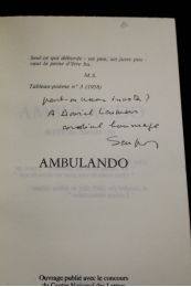 SEUPHOR : Ambulando - Autographe, Edition Originale - Edition-Originale.com