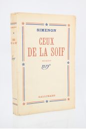 SIMENON : Ceux de la soif - Edition Originale - Edition-Originale.com