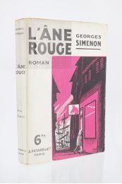 SIMENON : L'âne rouge - Edition Originale - Edition-Originale.com