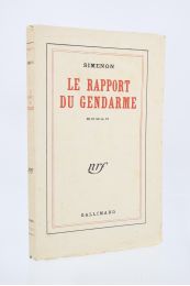 SIMENON : Le rapport du gendarme - Erste Ausgabe - Edition-Originale.com